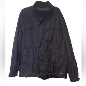 EDDIE BAUER Navy Waterproof Jacket  Outdoor Gear Hike Coat Men's XXL